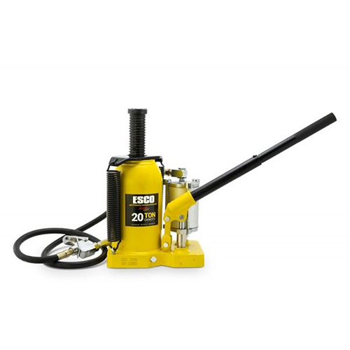Pro Series Bottle Jack, 20 Ton(s), Air Hydraulic, 20" Raised Height Helyx Safety & Industrial Supplies