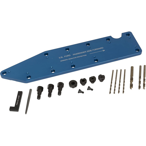 Gabarit de perçage pour installation sur collecteur pour Ford 3,5 L Ecoboost Helyx Safety & Industrial Supplies