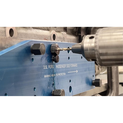 Gabarit de perçage pour installation sur collecteur pour Ford 3,5 L Ecoboost Helyx Safety & Industrial Supplies