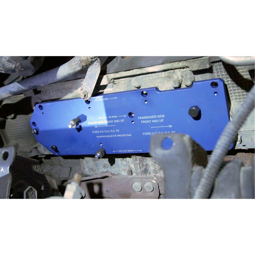 Gabarit de perçage pour installation sur collecteur pour Ford 4,6 L, 5,4 L, et 6,8 L Helyx Safety & Industrial Supplies