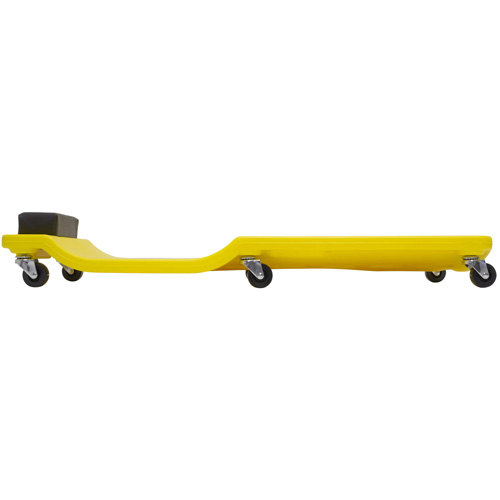 Sommier jaune &agrave; profil bas, en plastique robuste Helyx Safety & Industrial Supplies