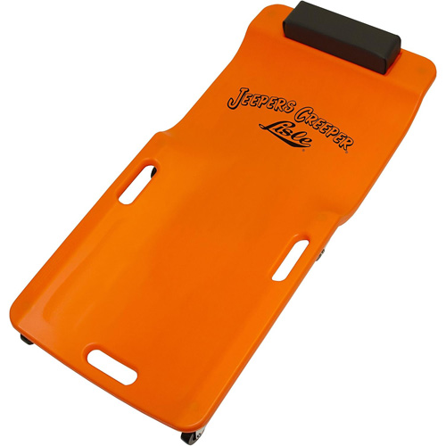 Sommier orange n&eacute;on &agrave; profil bas, en plastique robuste Helyx Safety & Industrial Supplies
