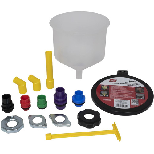 15-Piece Spill-Free Funnel Kit Helyx Safety & Industrial Supplies