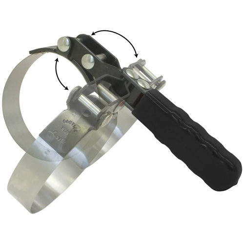 Small Swivel Grip Oil Filter Wrench, 2-7/8" - 3-1/4" Filter Capacity Helyx Safety & Industrial Supplies
