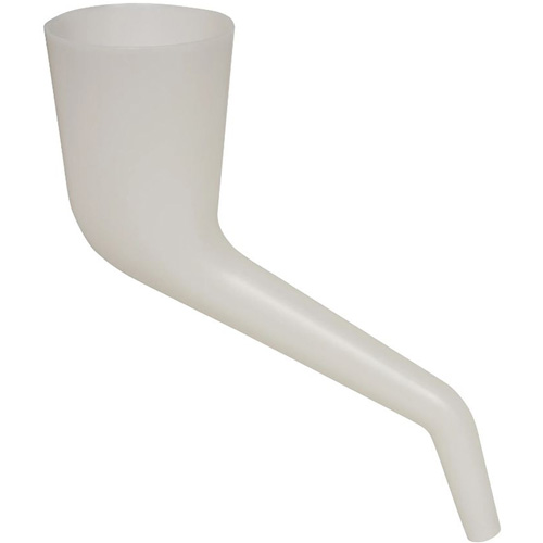 Translucent Right Angle Funnel, Plastic Helyx Safety & Industrial Supplies