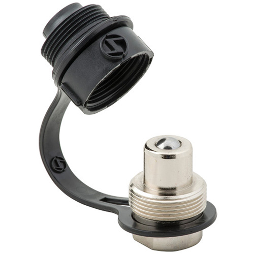 Coupler High Flow Male Side, Steel, 3/8", Male NPTF, 10000 PSI Helyx Safety & Industrial Supplies