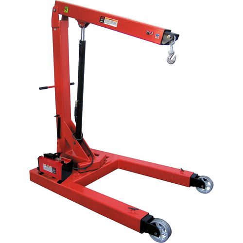 Air Hydraulic Floor Crane, 6000 lbs. (3 tons) Capacity Helyx Safety & Industrial Supplies