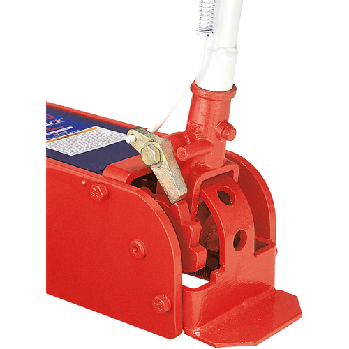 Cric de plancher, 10 tonne(s) Capacit&eacute;, 6-1/8" Abaiss&eacute;e, 27-1/4" &eacute;lev&eacute;e, Air comprim&eacute;/hydraulique Helyx Safety & Industrial Supplies