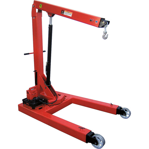 Electro Hydraulic Floor Crane, 6613.87 lbs. (3 tons) Capacity Helyx Safety & Industrial Supplies