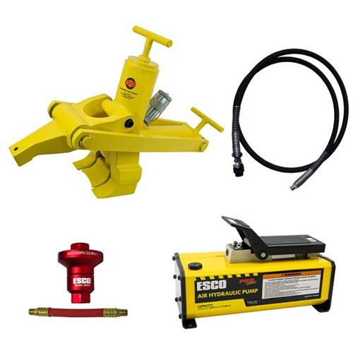 Trousse de d&eacute;monte-talons Combi avec pompe &agrave; air hydraulique de 1/2 gal Helyx Safety & Industrial Supplies