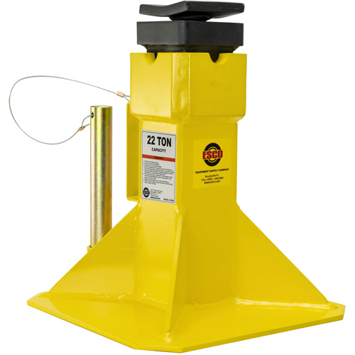 Crics avec sellette du dessus r&eacute;glable &agrave; vis, Tige verrouillable, 15-1/2" - 20-1/2" h Helyx Safety & Industrial Supplies