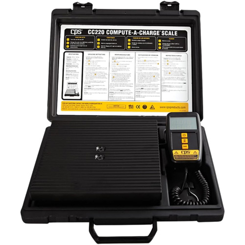 Balance &agrave; r&eacute;frig&eacute;rant Compute-a-Charge Helyx Safety & Industrial Supplies