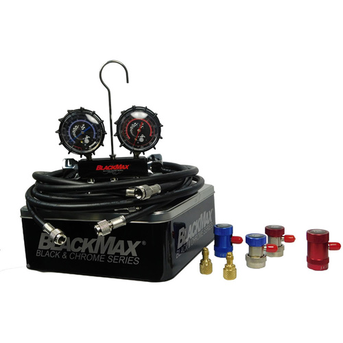 BlackMAX&reg; Manifold Gauge Set Helyx Safety & Industrial Supplies