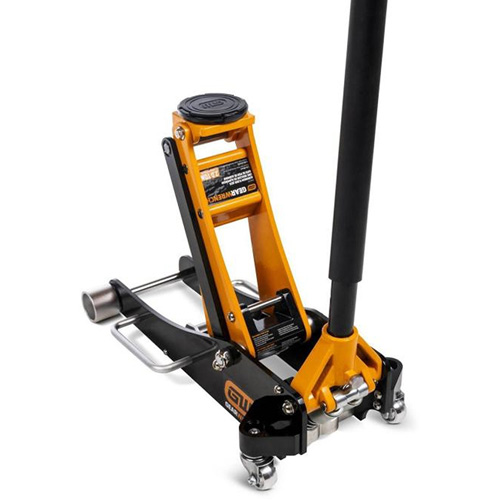 Aluminum Racing Jack, 2 Ton(s) Capacity, 3-1/4" Lowered, 18-1/2" Raised, Manual Hydraulic Helyx Safety & Industrial Supplies
