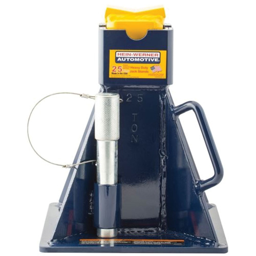 Chandelles de support pour v&eacute;hicule, Tige verrouillable, Capacit&eacute; de 25 tonnes Helyx Safety & Industrial Supplies