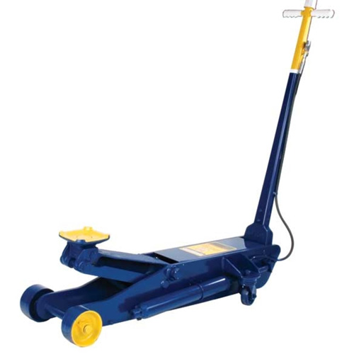 Long cric de ch&acirc;ssis, 10 tonne(s) Capacit&eacute;, 6-3/4" Abaiss&eacute;e, 25-1/2" &eacute;lev&eacute;e, Air comprim&eacute;/hydraulique Helyx Safety & Industrial Supplies