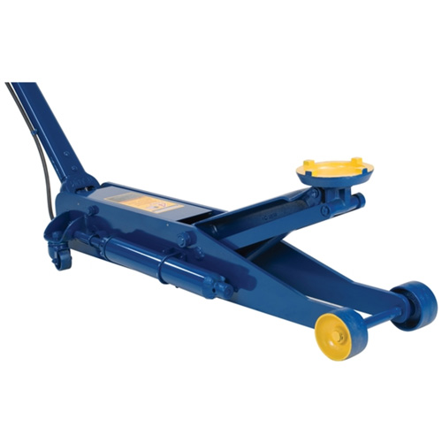 Long Chassis Service Jack, 4 Ton(s) Capacity, 5" Lowered, 25-3/4" Raised, Air Hydraulic Helyx Safety & Industrial Supplies
