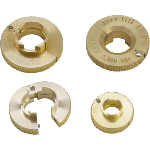 Jeu de d&eacute;connexions Jiffy-tite &agrave; profil bas, 4 mcx Helyx Safety & Industrial Supplies