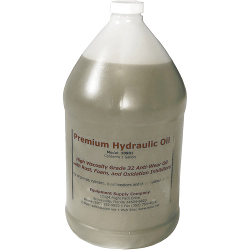 Premium Hydraulic Oil, 1 gal., Jug Helyx Safety & Industrial Supplies
