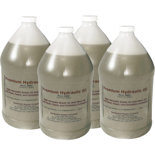 Premium Hydraulic Oil, 4 gal., Jug Helyx Safety & Industrial Supplies