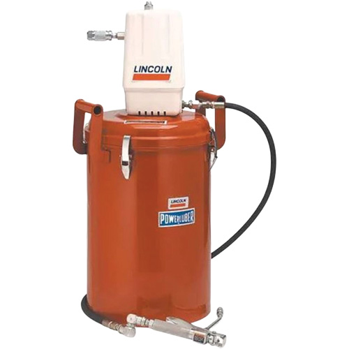 High Pressure Portable Grease Pump, 45 oz./Stroke Helyx Safety & Industrial Supplies