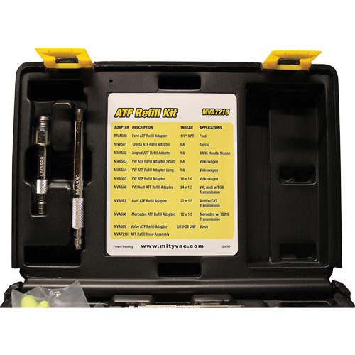 Trousse de conversion pour remplissage de fluide &agrave; transmission automatique Helyx Safety & Industrial Supplies
