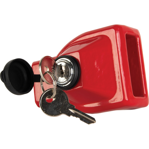 Verrou manuel pour frein pneumatique en aluminium Glad, cl&eacute; identique Helyx Safety & Industrial Supplies