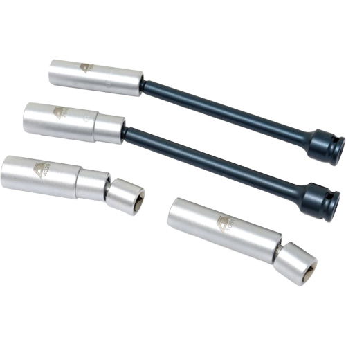 Jeu de douilles pivotantes pour bougie d'allumage Euro 4 mcx, Prise 3/8" Helyx Safety & Industrial Supplies