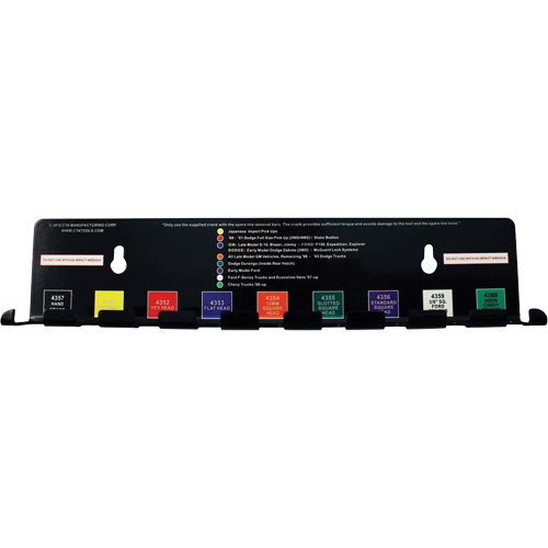 Ensemble d'outils pour roue de secours 10 mcx Helyx Safety & Industrial Supplies
