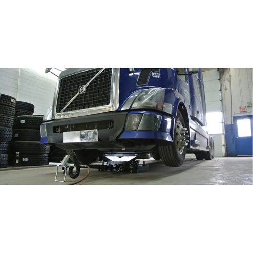 Floor Service Jack, 14 Ton(s) Capacity, 8-1/4" Lowered, 20" Raised, Air Hydraulic Helyx Safety & Industrial Supplies