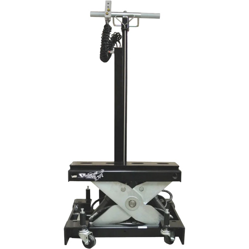 Floor Service Jack, 12 Ton(s) Capacity, 7-1/2" Lowered, 15-3/4" Raised, Air Hydraulic Helyx Safety & Industrial Supplies