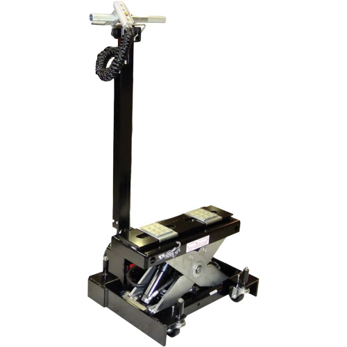 Floor Service Jack, 12 Ton(s) Capacity, 7-1/2" Lowered, 15-3/4" Raised, Air Hydraulic Helyx Safety & Industrial Supplies