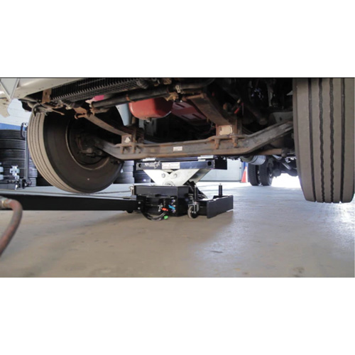 Floor Service Jack, 12 Ton(s) Capacity, 7-1/2" Lowered, 15-3/4" Raised, Air Hydraulic Helyx Safety & Industrial Supplies