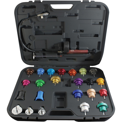 Trousse pour test de pression principal pour syst&egrave;me de refroidissement 25 mcx Helyx Safety & Industrial Supplies
