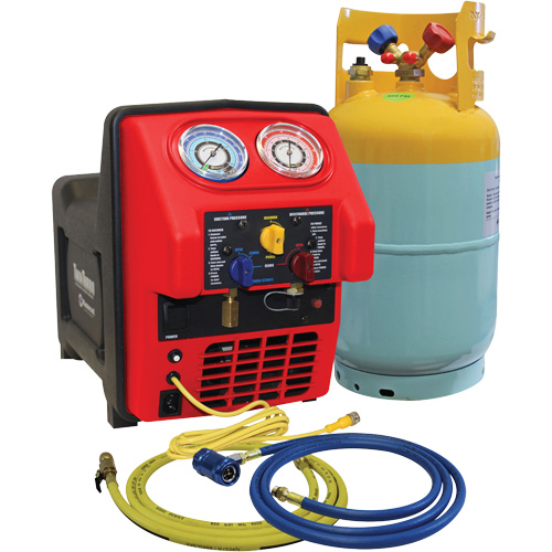 Machine de r&eacute;cup&eacute;ration de r&eacute;frig&eacute;rant sans &eacute;tincelles &agrave; double turbo pour R1234Yf Helyx Safety & Industrial Supplies