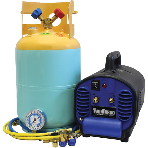 Mini Twin Refrigerant Recovery System For Contaminated R134A And R1234Yf Helyx Safety & Industrial Supplies