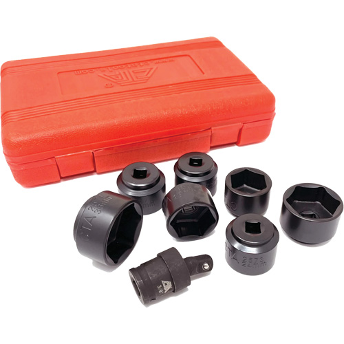 Ensemble de douilles pour filtre &agrave; huile &agrave; profil extra-bas, 8 morceaux Helyx Safety & Industrial Supplies