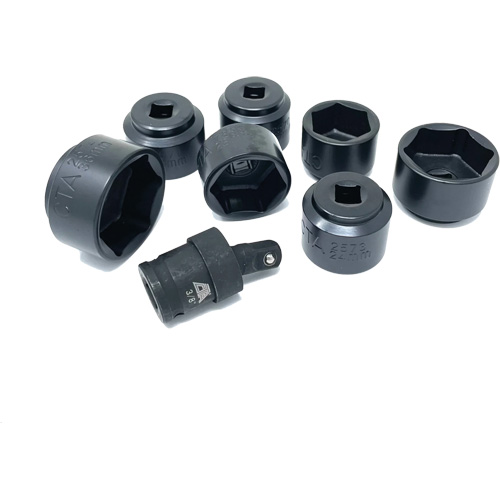 Ensemble de douilles pour filtre &agrave; huile &agrave; profil extra-bas, 8 morceaux Helyx Safety & Industrial Supplies