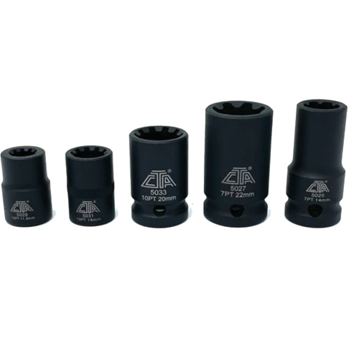 5 Pc. VAG Brake Caliper Socket Set Helyx Safety & Industrial Supplies