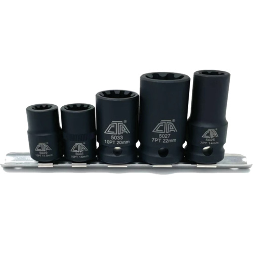 5 Pc. VAG Brake Caliper Socket Set Helyx Safety & Industrial Supplies