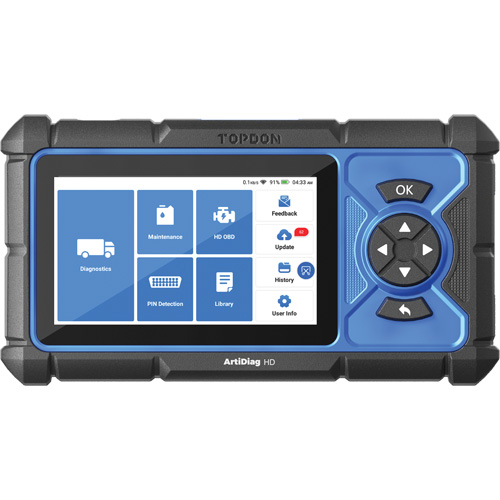 ArtiDiag HD 5" Heavy-Duty Scan Tool with Service Functions Helyx Safety & Industrial Supplies