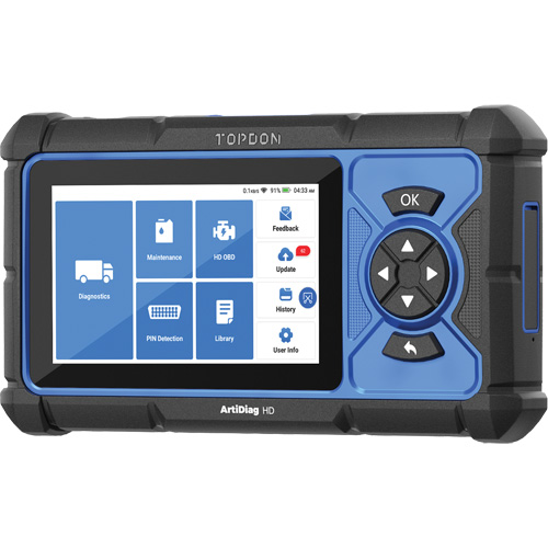 ArtiDiag HD 5" Heavy-Duty Scan Tool with Service Functions Helyx Safety & Industrial Supplies