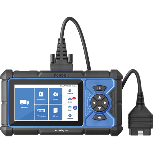 ArtiDiag HD 5" Heavy-Duty Scan Tool with Service Functions Helyx Safety & Industrial Supplies