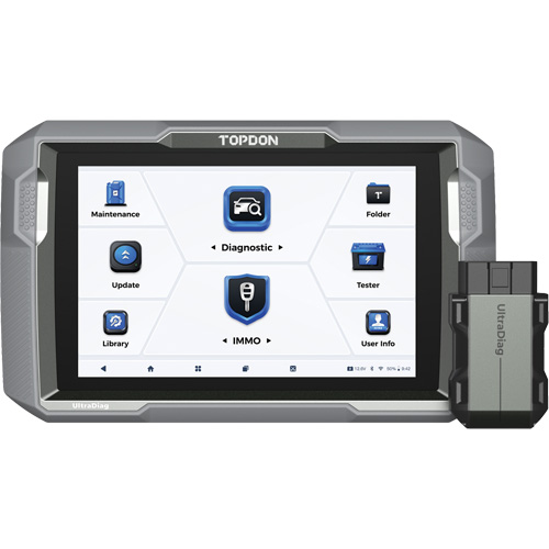 Outil de diagnostic et programmation des cl&eacute;s UltraDiag 8" avec commandes bidirectionnelles Helyx Safety & Industrial Supplies