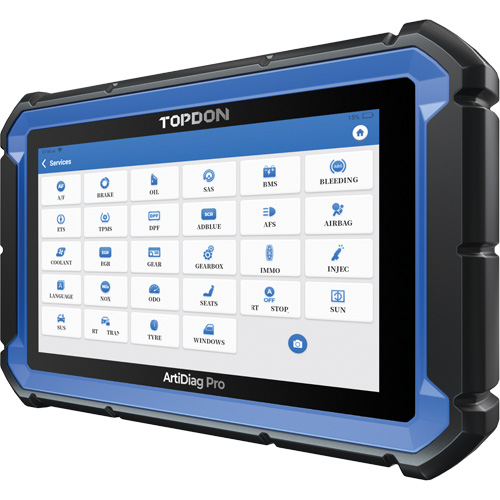 Outil de diagnostic ArtiDiag Pro 7" avec fonctions de service et commandes bidirectionnelles Helyx Safety & Industrial Supplies