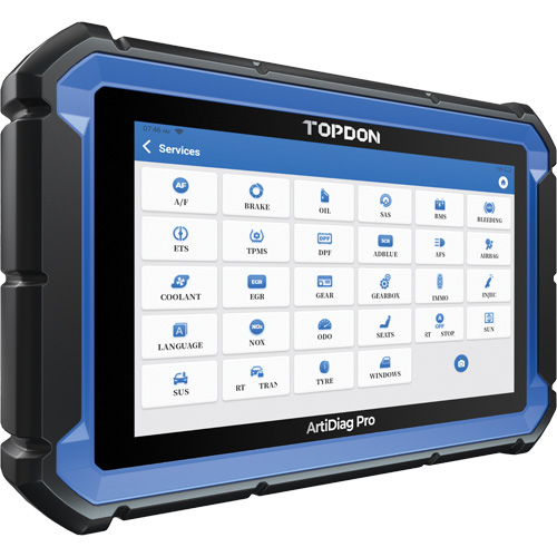 Outil de diagnostic ArtiDiag Pro 7" avec fonctions de service et commandes bidirectionnelles Helyx Safety & Industrial Supplies