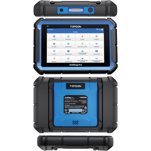Outil de diagnostic ArtiDiag Pro 7" avec fonctions de service et commandes bidirectionnelles Helyx Safety & Industrial Supplies