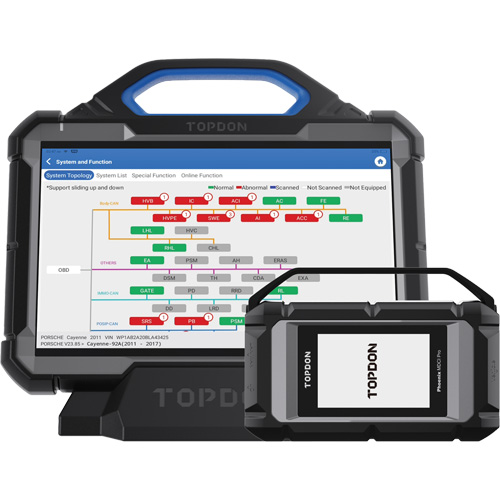 Outil de diagnostic de niveau OE Phoenix Max Basic de 13,3", station daccueil et programmation infonuagique Helyx Safety & Industrial Supplies