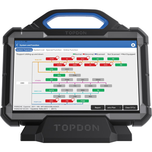 Outil de diagnostic de niveau OE Phoenix Max Basic de 13,3", station daccueil et programmation infonuagique Helyx Safety & Industrial Supplies