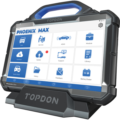 Outil de diagnostic Phoenix Max de niveau &eacute;quipement original de 13,3" avec station daccueil et oscilloscope &agrave; 4 voies Helyx Safety & Industrial Supplies